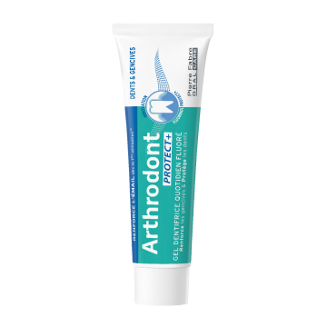 Arthrodont Protect+ Gel - Dentifrice fluoré gencives sensibles