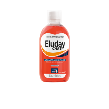 Eluday Care - bain de bouche quotidien - antiplaque