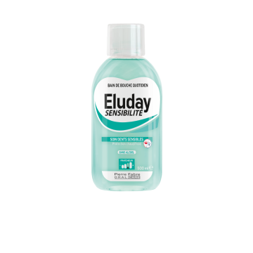 Eluday Sensibilité - bain de bouche quotidien - soin dents sensibles