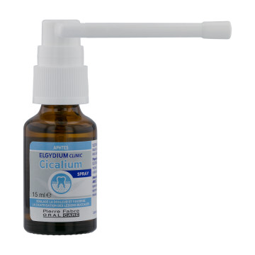 ELGYDIUM Clinic Cicalium Spray  - traitements des aphtes et l&eacute;sions buccales