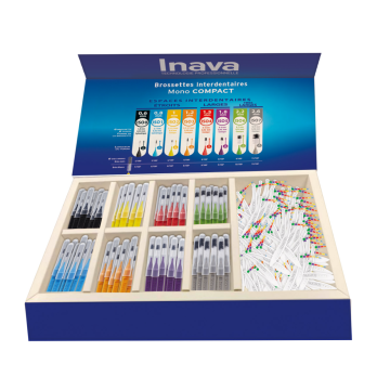 Coffret Inava MonoCompact - Brossettes interdentaires