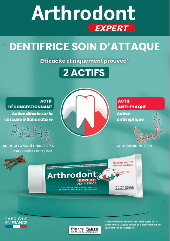 Notre gamme Arthrodont